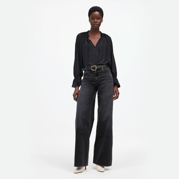 NWT Madewell The Tall Superwide-Leg Jeans - Picture 1 of 3